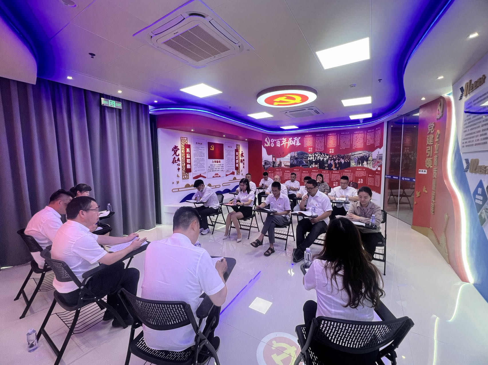 宁德水务公司党员代表诵读红色家书 香港宝典正版资料库官网